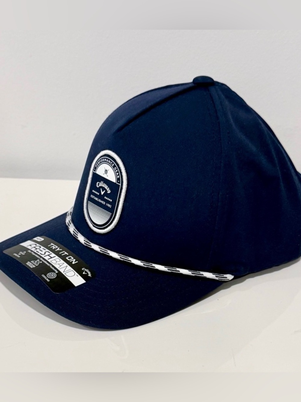 Callaway Navy Blue Tour “Performance Patch” Golf Hat Spring 2026 (NEW, W/TAGS) - Picture 8 of 10
